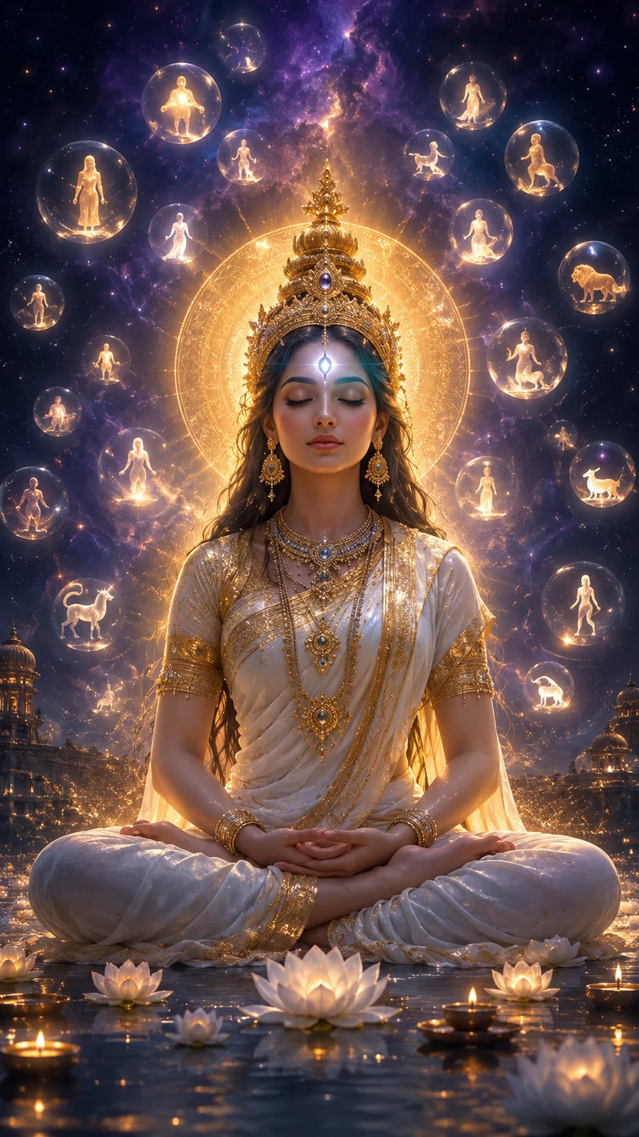 Devi in the form of Chetana: The knowing presence in all living beings