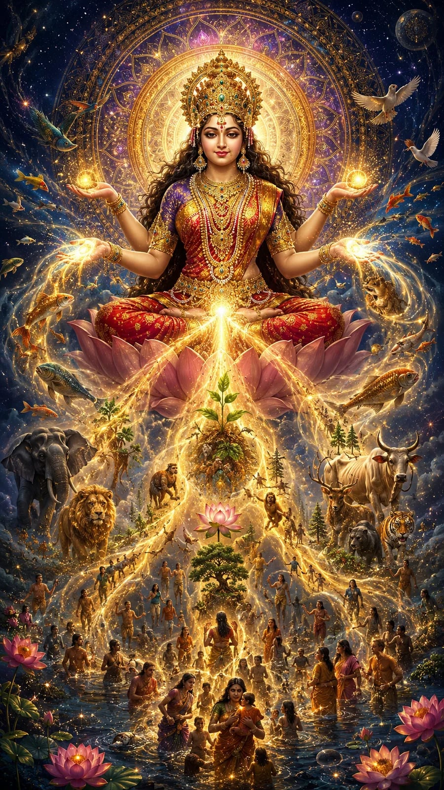 Devi in the form of Jaati: The source of each being's essential character