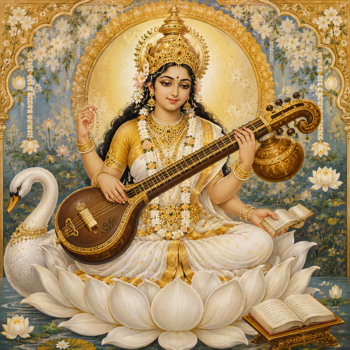 Om Aim Saraswatyai Namah