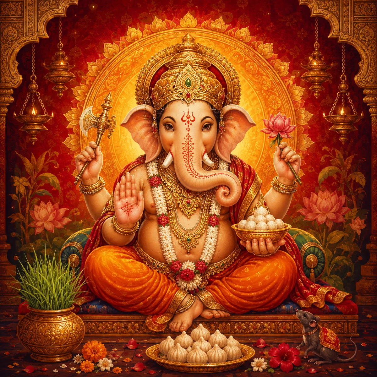 Om Gam Ganapataye Namah