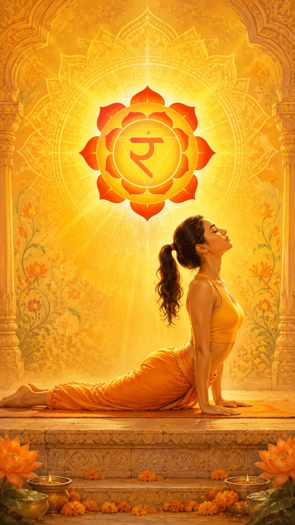 Manipura Chakra yoga pose
