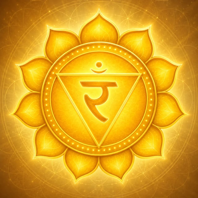 Manipura Chakra yantra