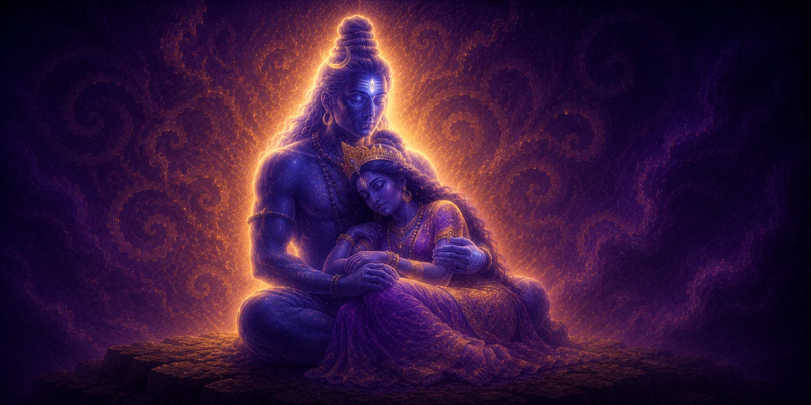 Resting in Shiva's Lap