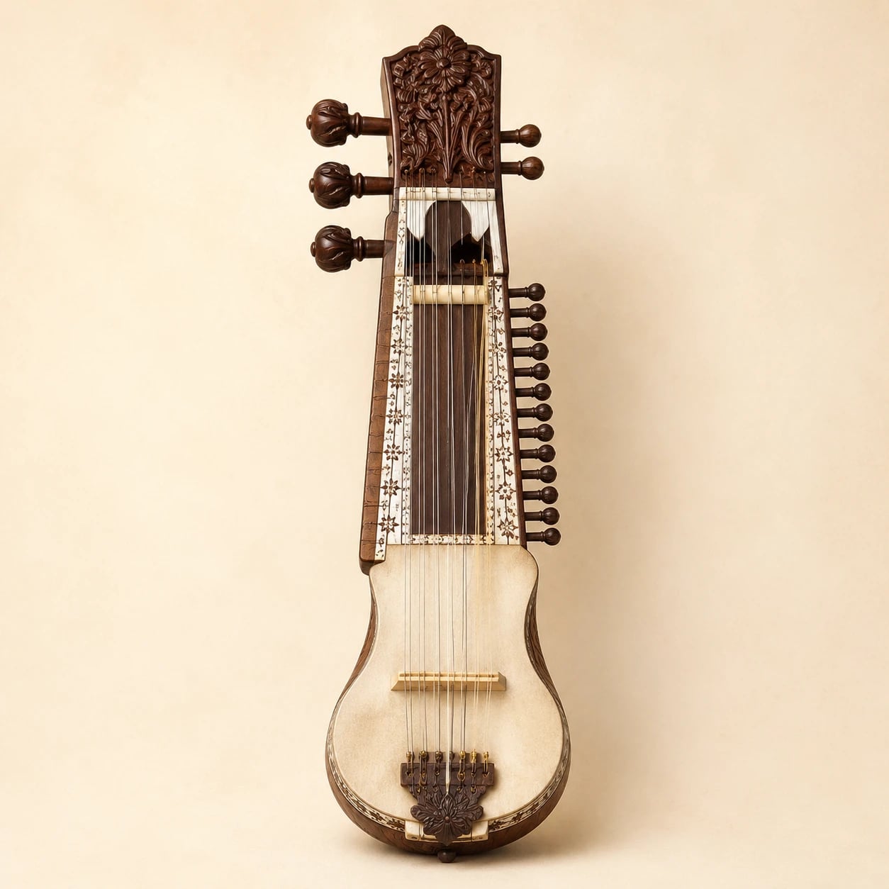 Sarangi — bowed strings, closest to the human voice