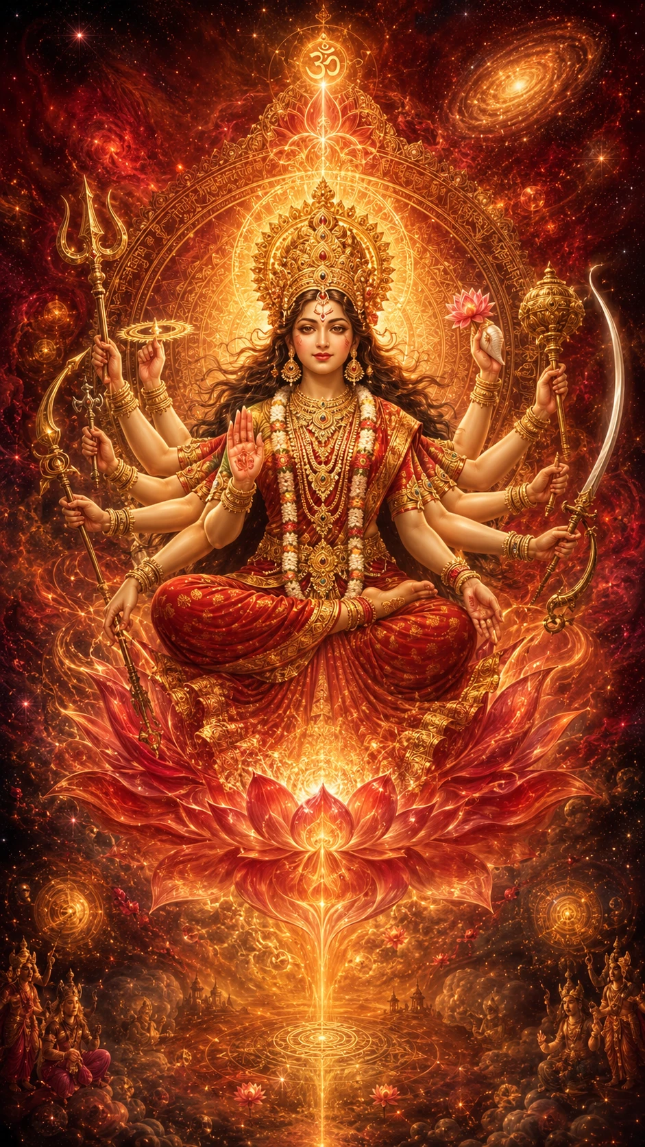The Primordial Power form of Durga