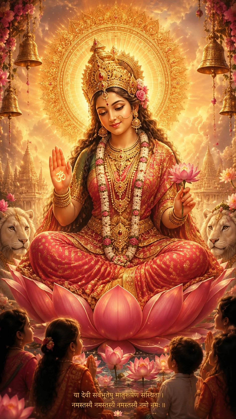 The World-Mother form of Durga