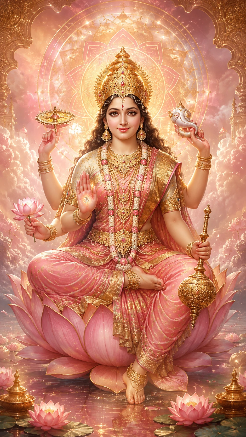 The Granter of Powers form of Durga