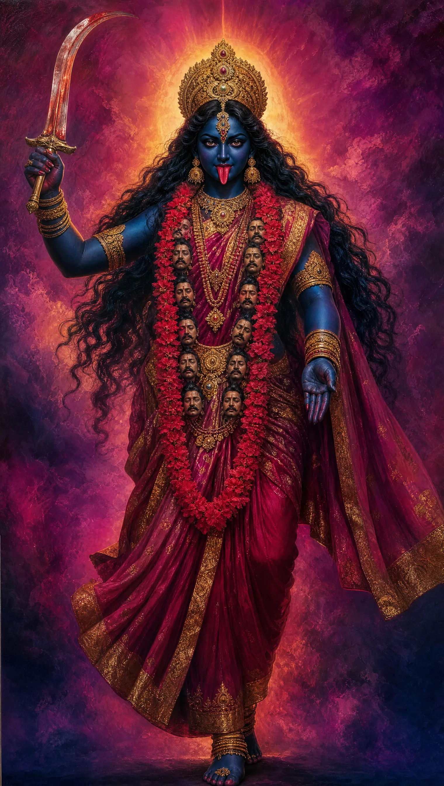 Jaganmata — Mother of the World form of Kali