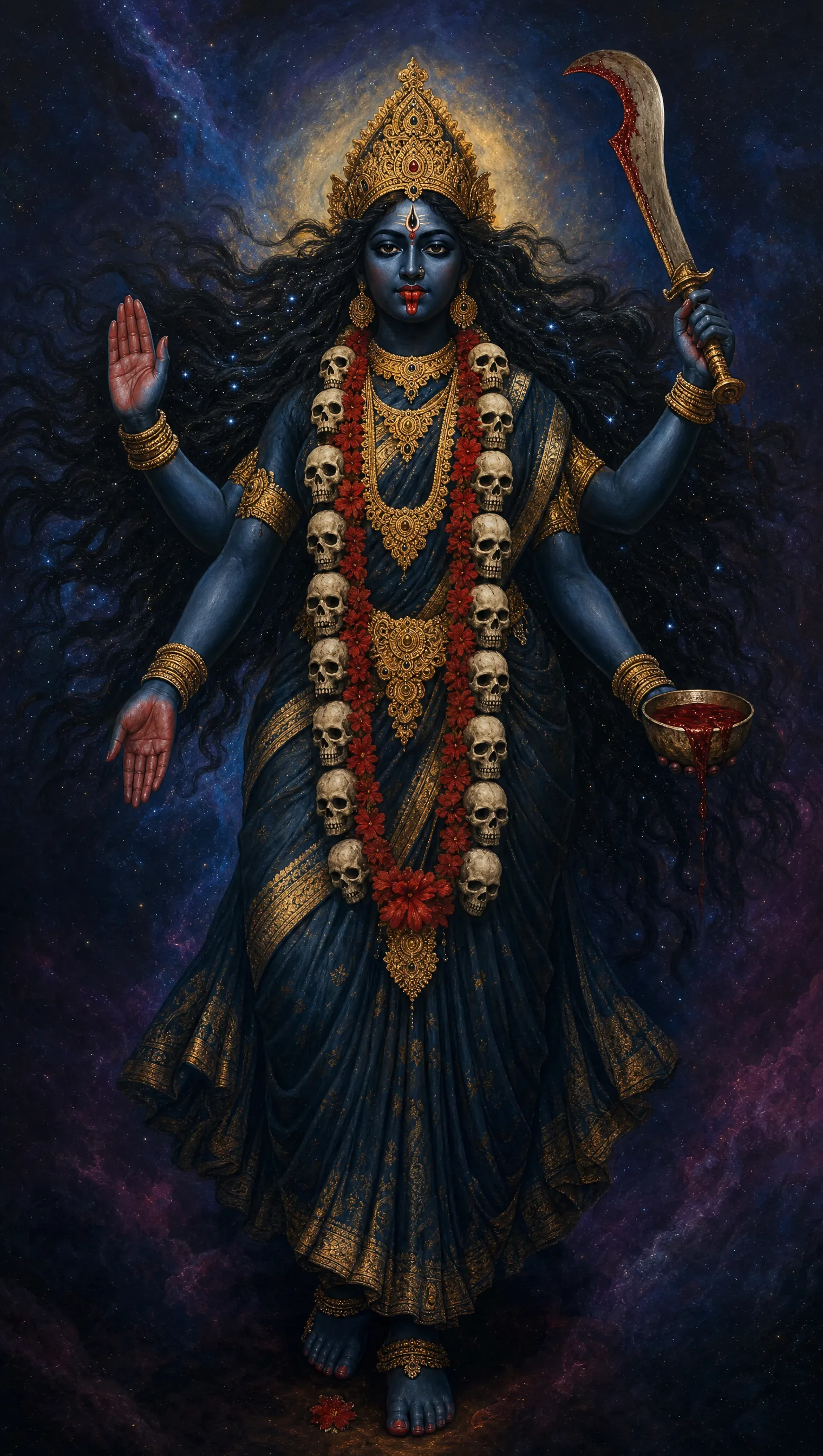 Kalika — She Who Is Time form of Kali