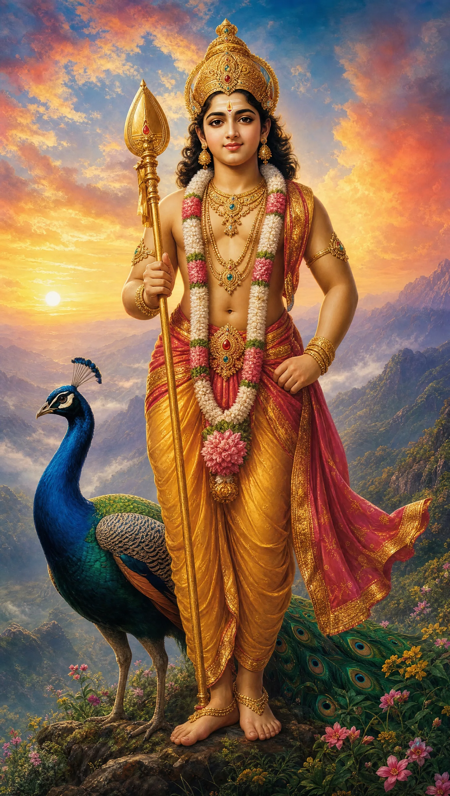 Murugan — The Beautiful One of the Hills form of Kartikeya