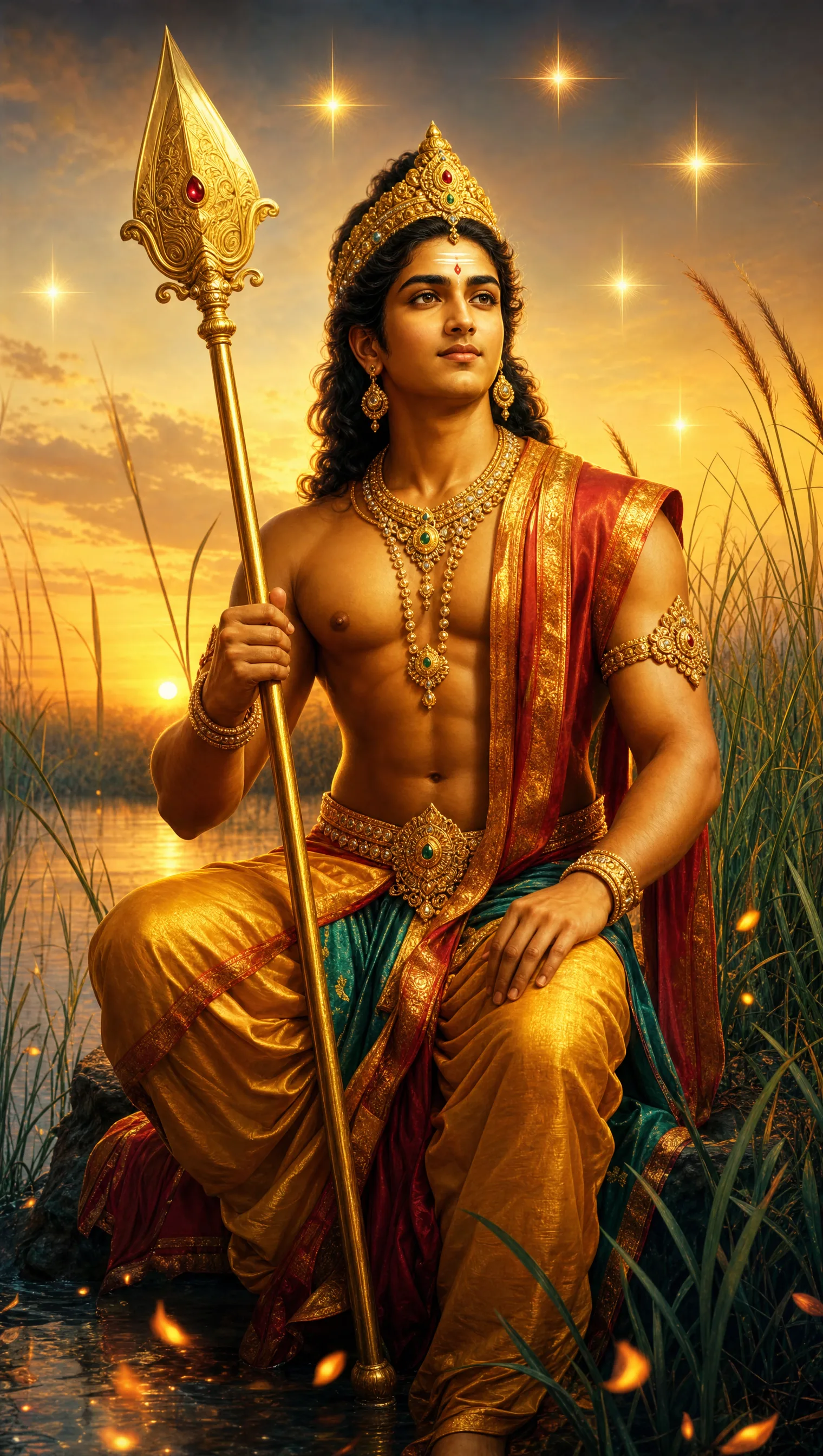Skanda — The One Who Was Spilled form of Kartikeya