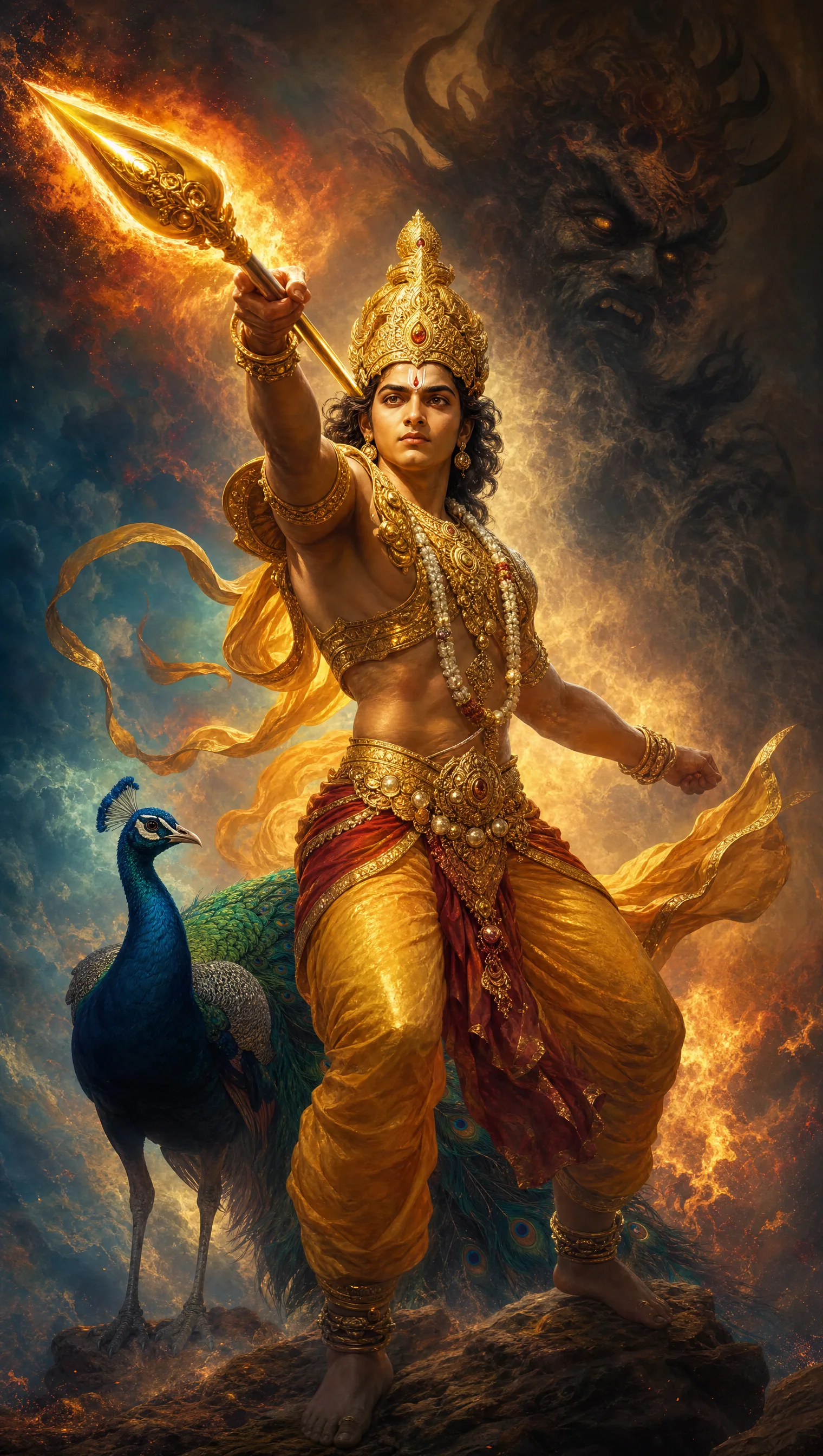 Tarakari — The Slayer of Taraka form of Kartikeya